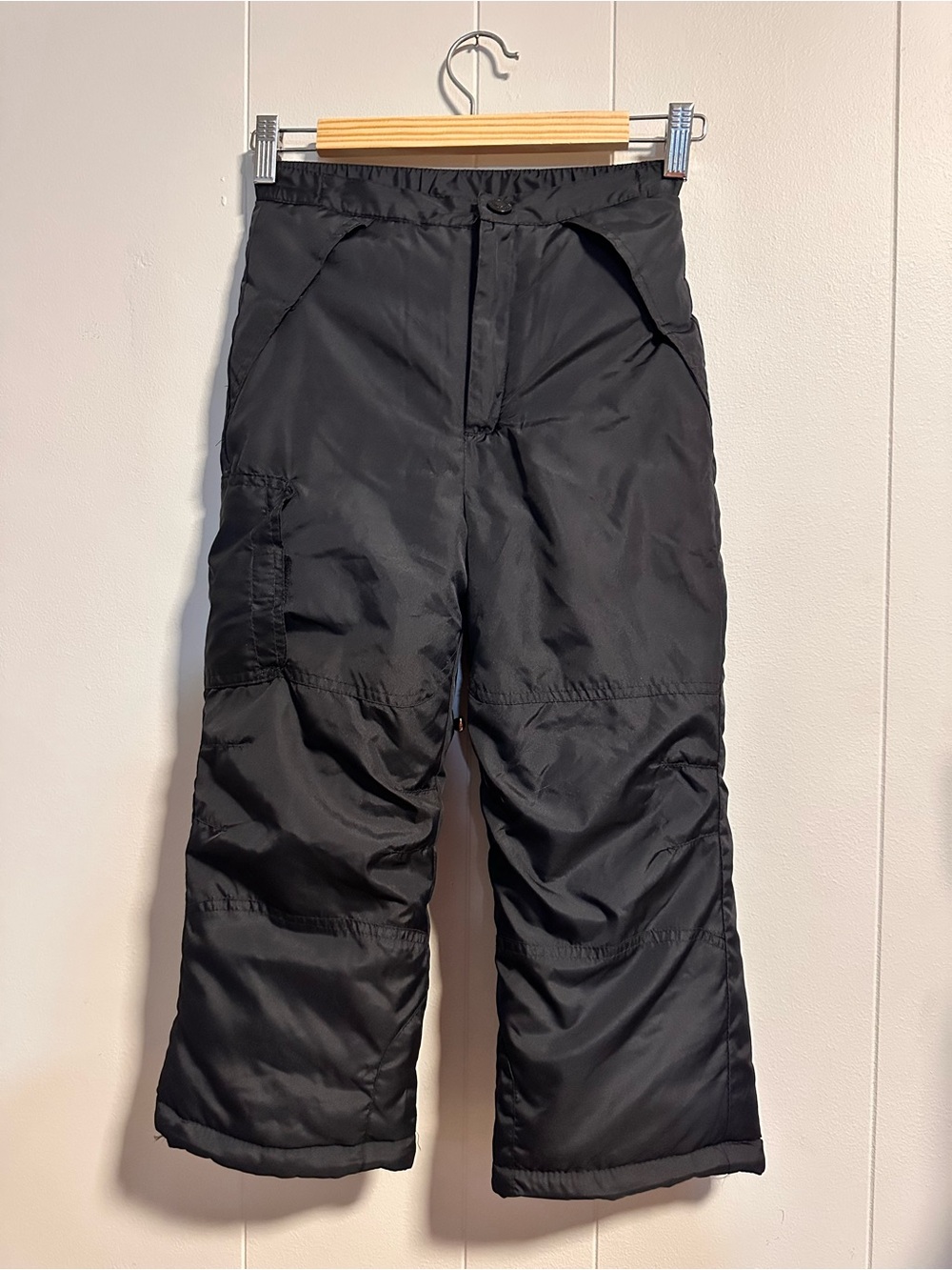 London Fog Black Kids Snow Joggers